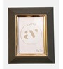 Green Faux Leather Wall And Tabletop Photo Frame 5X7 Inches