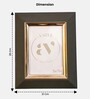 Green Faux Leather Wall And Tabletop Photo Frame 5X7 Inches