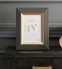 Green Faux Leather Wall And Tabletop Photo Frame 5X7 Inches