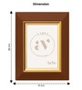 Green Faux Leather Wall And Tabletop Photo Frame 5X7Inches