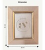 Green Faux Leather Wall And Tabletop Photo Frame 5X7Inches