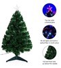 Green Fibre Optic 4 FT. Tall Christmas Tree with Light Settings