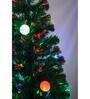 Green Fibre Optic 5 FT. Tall Christmas Tree with Light Settings
