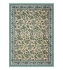 Green Floral 144 TC Cotton King Bedsheet and 2 Pillow Cover