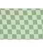 Green Floral 144 TC Cotton King Fitted Bedsheet Bedsheet 2 Pillow Prime Collection