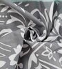 Multicolour Floral 144 TC Cotton King Fitted Bedsheet with 2 Pillow Covers