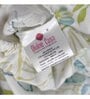 White Floral 144 TC Cotton King Fitted Bedsheet with 2 Pillow Covers