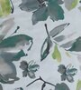 Green Floral 180 TC Cotton King Sized Bed Sheets with 2 Pillow Covers
