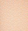 Orange Floral 220 Tc Cotton Super King Bedsheet With 2 Pillow Covers