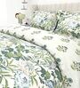 Green Forest 4-Piece Combo Of Double Bed Cold Weather Comforter & Bedsheet Set