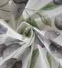 Green Fruit Print 200 TC Cotton Double Bed Sheet with 2 Pillow Covers Sensory Bloom Collection