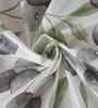 Green Fruit Print 200 TC Cotton King Size Bed Sheet with 2 Pillow Covers Sensory Bloom Collection