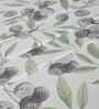 Green Fruit Print 200 TC Cotton King Size Bed Sheet with 2 Pillow Covers Sensory Bloom Collection