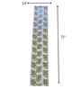 Green Gardenia 100% Cotton 7x72 Inches Floral Table Runner