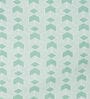 Green Geometric 300 TC Cotton Single Bedsheet with 1 Pillow Cover