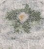 Green Geometric 6X9 Machine Made Carpet