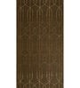 Green Geometrical Wool 5 ft X 8 ft Flat Weaves