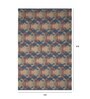 Multicolor Geometrical Wool and Cotton 5 x 8 Feet Hand tufted Carpet