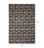 Multicolor Geometrical Wool and Cotton 5 x 8 Feet Hand tufted Carpet