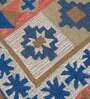 Multicolor Geometrical Wool and Cotton 5 x 8 Feet Hand tufted Carpet