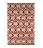 Multicolor Geometrical Wool and Cotton 5 x 8 Feet Hand tufted Carpet