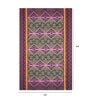 Multicolor Geometrical Wool and Cotton 5 x 8 Feet Hand tufted Carpet