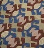 Multicolor Geometrical Wool and Cotton 5 x 8 Feet Hand tufted Carpet