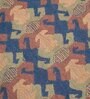 Multicolor Geometrical Wool and Cotton 5 x 8 Feet Hand tufted Carpet