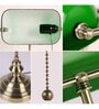 Green Glass Bankers Lamp Desk Lamp Retro Pull Chain Switch Table Lamp