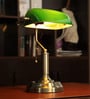 Green Glass Bankers Lamp Desk Lamp Retro Pull Chain Switch Table Lamp
