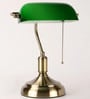 Green Glass Bankers Lamp Desk Lamp Retro Pull Chain Switch Table Lamp