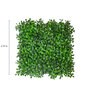 Green Green Artificial Decorative Pvc Eucalyptus Boxwood Wall Mat