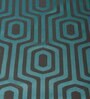 Green Hallway Geometric Cotton Jacquard (96 x 13) Table Runner
