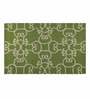 Abstract Pattern Wool Hand Tufted 4 X 6 Feet Carpet