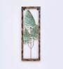 Green Iron 3 Leaf Frame Metal Wall Art