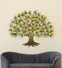 Green Iron Red Tree Of Life Wall Art
