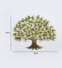 Green Iron Red Tree Of Life Wall Art