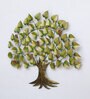 Green Iron Red Tree Of Life Wall Art