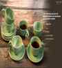 Green Jade Delight Fine Porcelain Tea Set of 6