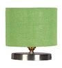 Green Jute Table Lamp with Steel Base -32