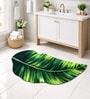 Green Leaf Rubber 16x34 Inches Anti Skid Bath Mat