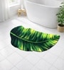 Green Leaf Rubber 16x34 Inches Anti Skid Bath Mat