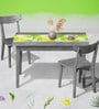 Green Leaves   Multicolor (72 x 12) Cotton Canvas Table Runner