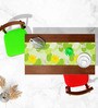 Green Leaves   Multicolor (72 x 12) Cotton Canvas Table Runner