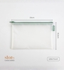 Green Letter Size ZiPolypropyleneer Pouch Document Organizer Multipurpose Storage Case