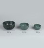 350 ML Marble Serving Bowls Set of 3