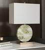 Green Marble Marble monarch Table Lamp