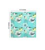 Green Mdf Bird Mdf Wood Square (Set of 6) Coasters