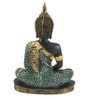 Green Meditating Buddha Decorative Showpiece