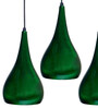 Syra Green Metal Cluster Hanging Light